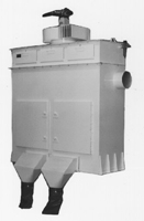 click for enlarged view Size 4500 Dust Collector